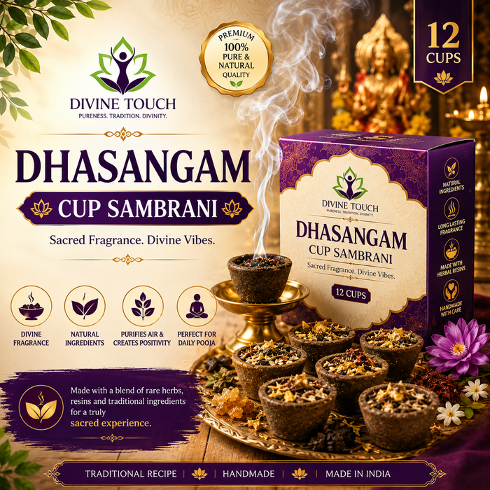 Dhasangam Cup Sambrani  - 12 Cups