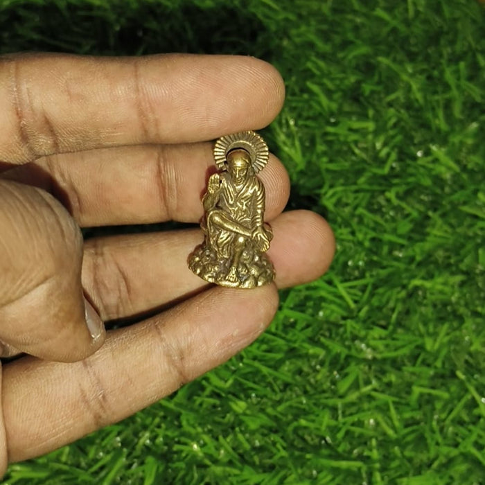 Saibaba Antique Miniature Idol – Divine Blessings for Home, Office & Pooja